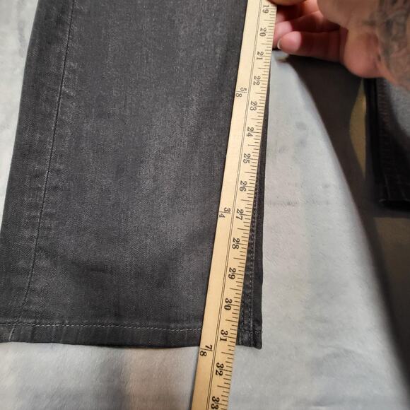 Levis 559 Jeans Mens 35x31 Black Straight Leg Denim Comfort Stretch Mid Rise - Picture 7 of 10